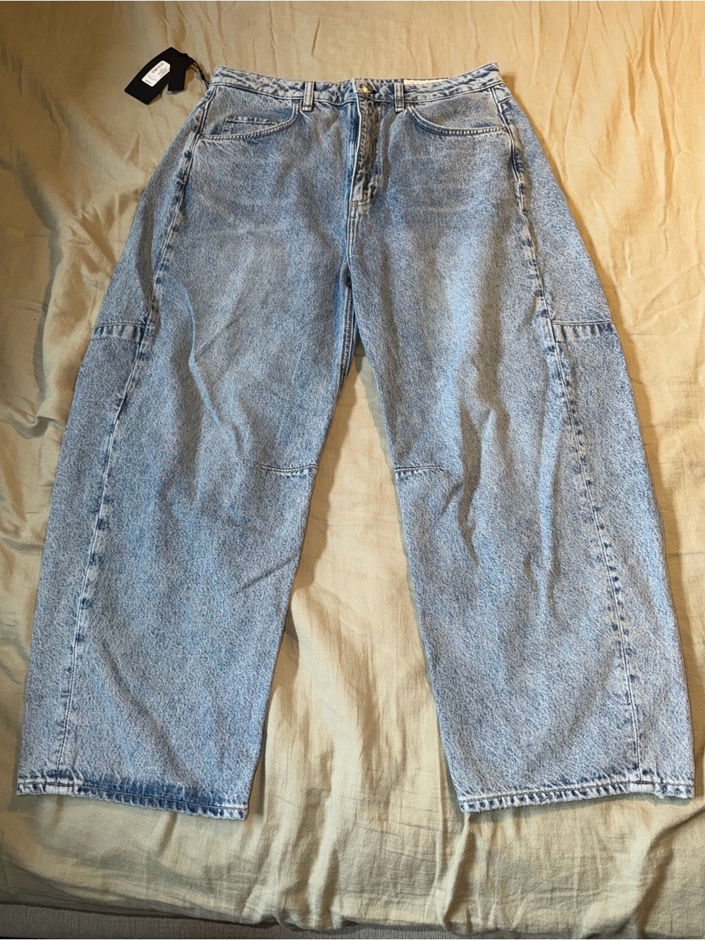 "The Charlie" High-Rise Barrel Jeans - Picture 2 of 5